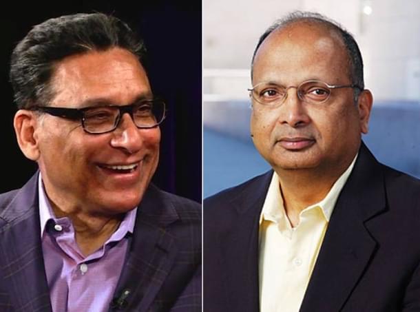 Globally recognised microchip innovator Vinod Dham (left) and telecom inventor Arogyaswami Paulraj  have joined  the Apex Council for  the Bharat 6G Mission.