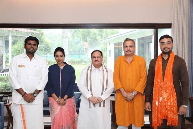 The BJP delegation met JP Nadda