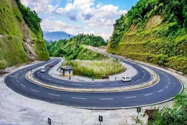 A road in Arunachal Pradesh (Twitter) (Representative image).