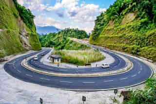 A road in Arunachal Pradesh (Twitter) (Representative image).