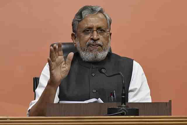 BJP leader Sushil Kumar Modi (via Getty Images).