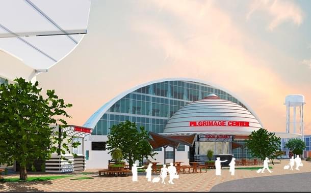 Proposed design of Gaya Railway Station redevelopment. (Twitter)