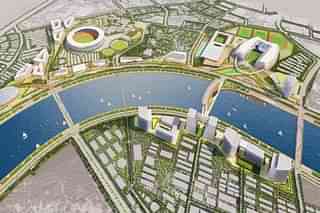 Proposed Sardar Vallabhbhai Patel Sports Enclave, which will cover an area of 236 acres at Motera. 