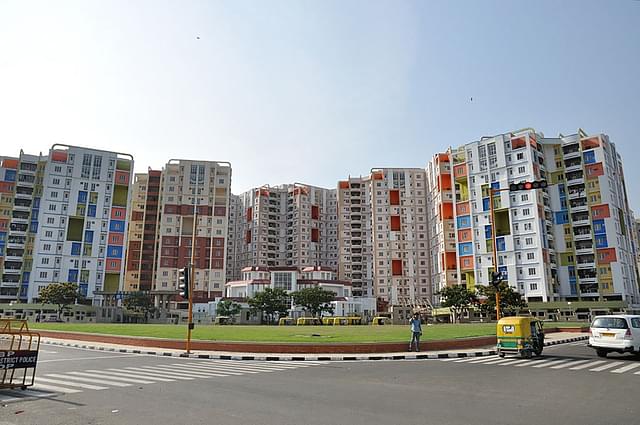 The residential sector of the country continues to grapple with persistently delayed or completely stalled housing projects
(Biswarup Ganguly/Wikimedia Commons)