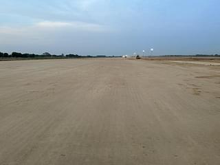 The runway developed for the first phase (Source: YEIDA)