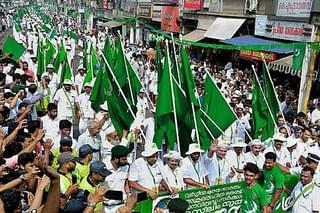 A Muslim League rally.