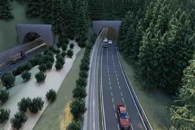 Representational image of a Greenfield wildlife corridor by NHAI.