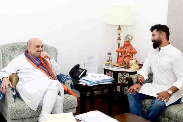 Amit Shah with Chirag Paswan