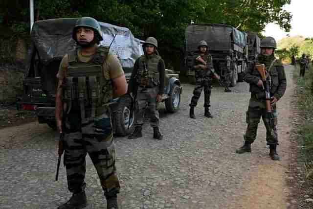 Security forces in Manipur. (File photo)