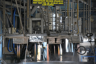 Service Module–System Demonstration model (SM-SDM) phase 2 test series (Photo: ISRO)