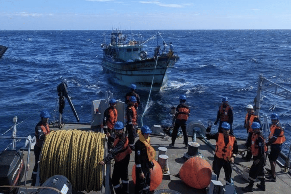 Indian Navy Rescues 36 Fishermen Stranded For Over Two Days In Bay Of Bengal
