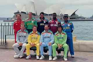 Team captains of the 1992 World Cup