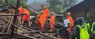 Search and Rescue Operations at the site of the Landslide. (Pic: PTI)