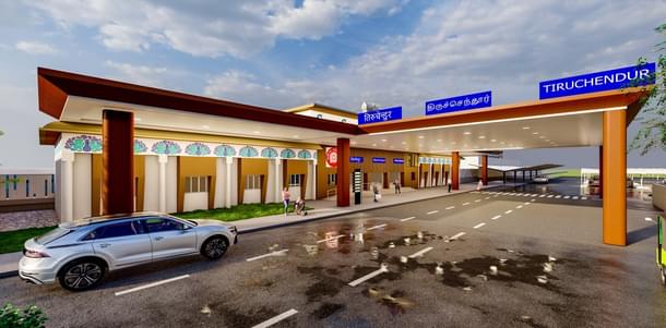 Proposed Design of Tiruchendur Station