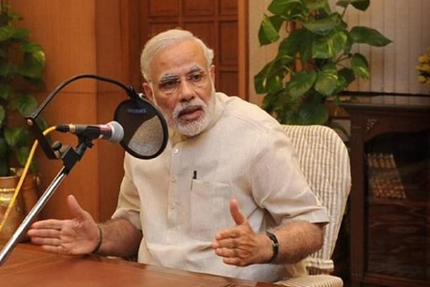 Prime Minister Narendra Modi in ‘Mann Ki Baat’ programme. (Twitter)