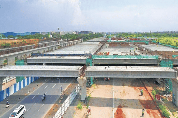 Elevated Taxiway System at Delhi IGI Airport (Twitter)