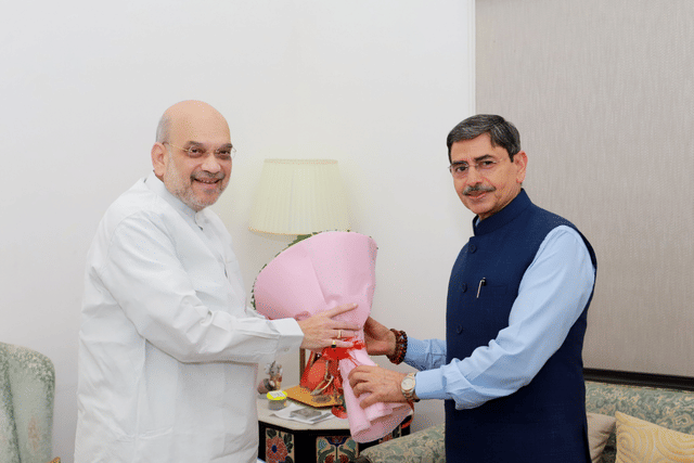 Tamil Nadu Governor RN Ravi Meets Union Home Minister Amit Shah In Delhi