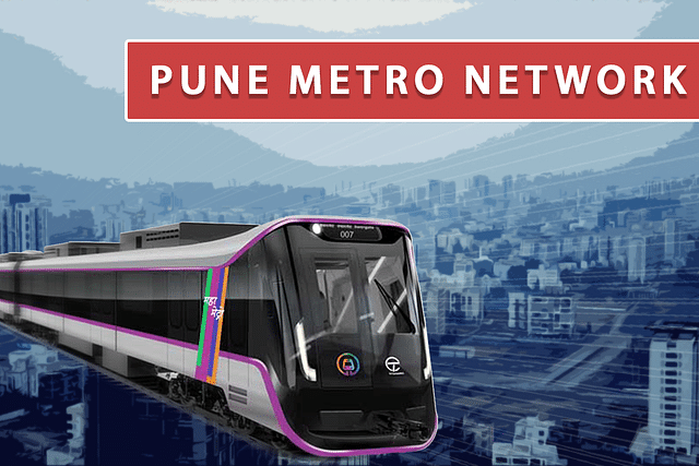 This 5.464 km fully underground corridor is an extension of Pune Metro’s purple line.  