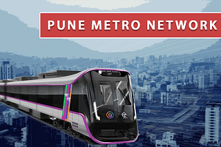 The Pune Metro network. 