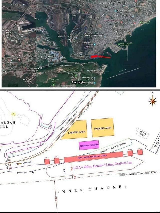 Location and layout of the terminal. (VPA)