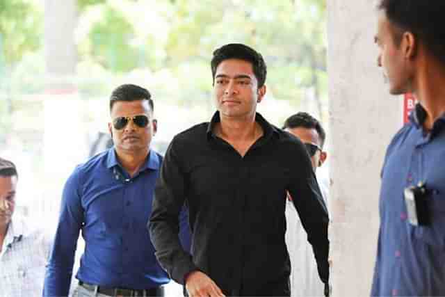 Abhishek Banerjee going to CBI office in Kolkata on 20 May.