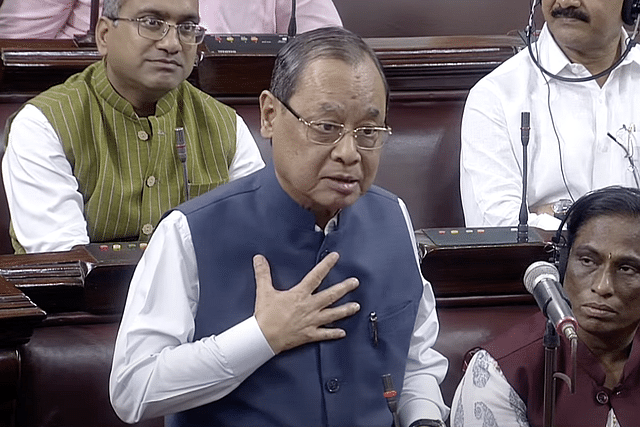 Former CJI and Rajya Sabha member Ranjan Gogoi. (Picture via Twitter)