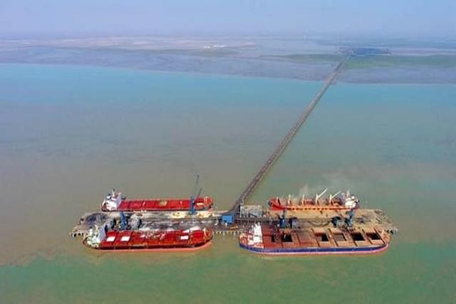 Proposed container terminal in Gujarat.