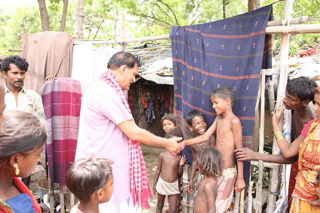 Bindeshwar Pathak worked extensively in colonies where manual scavengers lived to experience their plight. (Photo via Dr Sutirtha Sahariah)