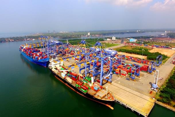 V O Chidambaranar Port, strategically close to the East-West International sea routes on the southeastern coasts.