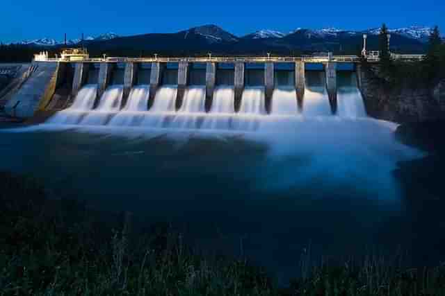 A hydro-power project in Nepal.