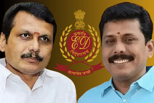 Senthil Balaji (L), Ashok Kumar (R)