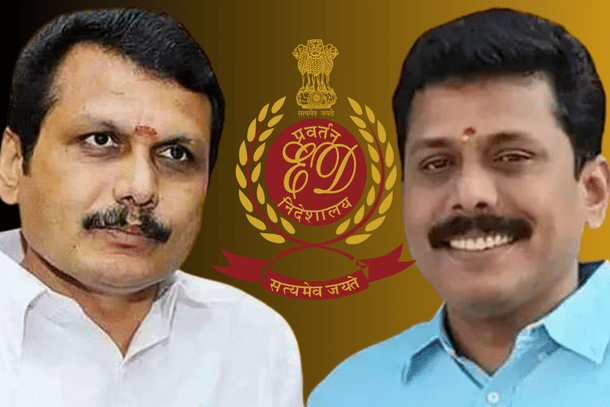 Senthil Balaji (L), Ashok Kumar (R)