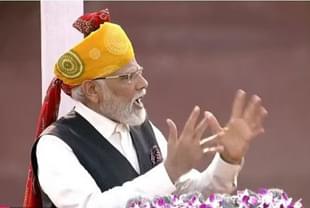 Prime Minister Narendra Modi addressing the nation on 77th Independence day.