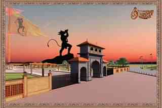 Illustration of the Hanuman Lok project. 