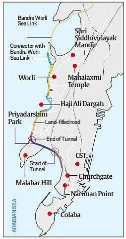 Coastal Road Project Phase 1 from Marine Drive To Worli