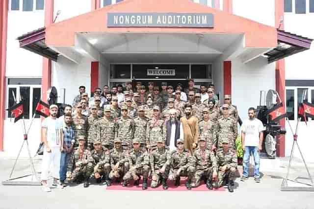 File photo of the first batch of Agniveers of the J&K Light Infantry Regiment.