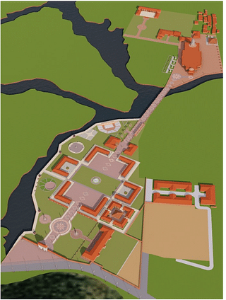 Illustrative aerial view of site.