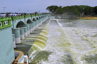 Water being released from a dam (representative image)