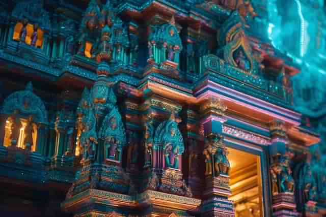 An AI impression of a temple (Freepik)