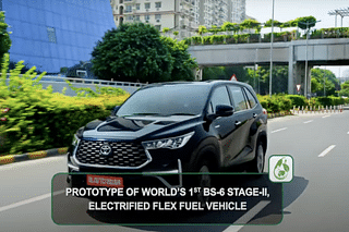 The new Toyota Innova Hycross will operate on 100 per cent ethanol (Youtube/Toyota India)