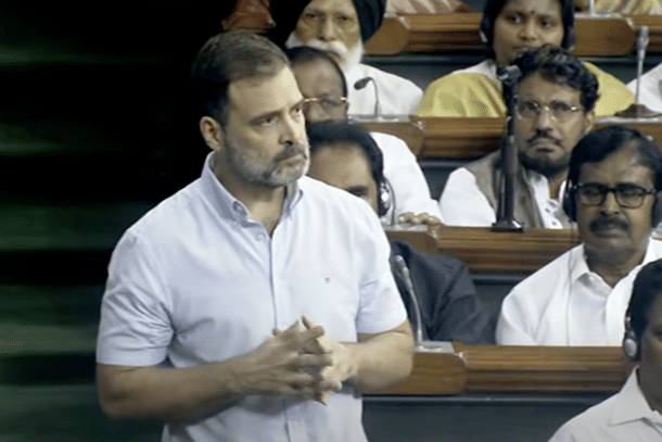 Congress leader Rahul Gandhi.