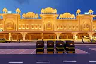 Proposed design of the Jaipur Junction railway station re-development.