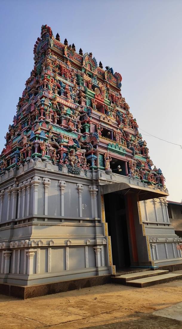 The Angala Parameshwari Mandir in Moreh.