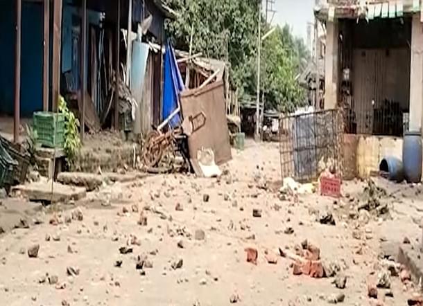 Hindu shops vandalised by Muslim mobs in Bansberia.