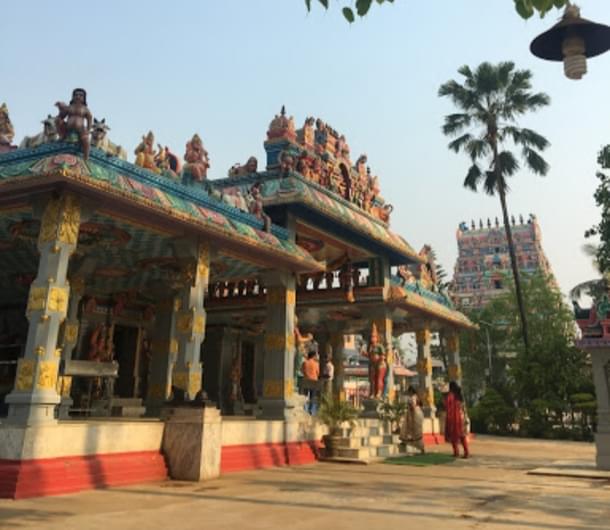 The Angala Parameshwari Mandir in Moreh.
