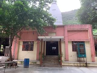 The main shrine of Nalhar Mahadev temple housing murtis.