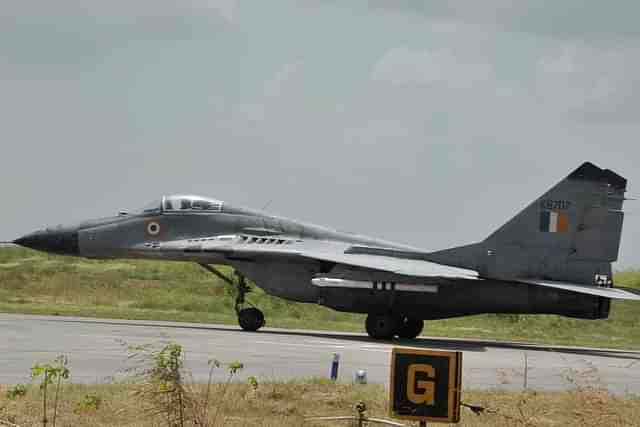 MIG 29 (Photo: IAF Website)