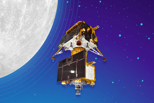 The Chandrayaan-3 propulsion module. (ISRO)