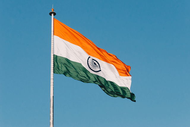 The Indian tricolour flag (Photo by Naveed Ahmed on Unsplash)