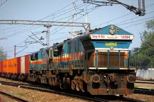 An Indian Railways’ freight train. (Representative Image)